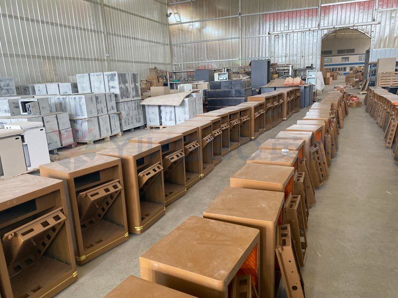 Hebei Yingbo Safe Boxes Co., Ltd ligne de production du fabricant