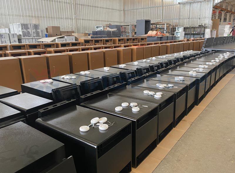 Hebei Yingbo Safe Boxes Co., Ltd ligne de production du fabricant