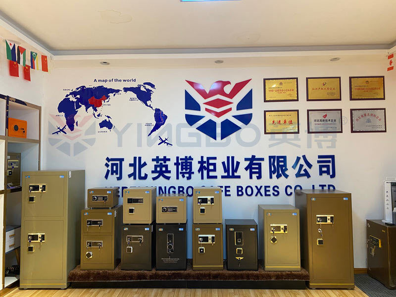 Hebei Yingbo Safe Boxes Co., Ltd ligne de production du fabricant
