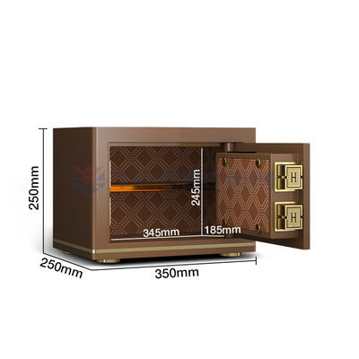 0.55 Cu Ft de serrure d'empreintes digitales