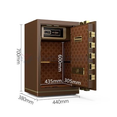Boîte de sécurité à verrouillage par empreinte digitale pour la sécurité des bureaux 39 kg YB/N7-70