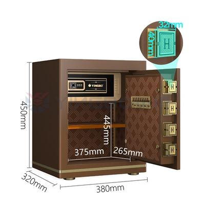 YB/N7-45 Serrure numérique électronique de bureau, coffre-fort en acier massif 26±2 kg