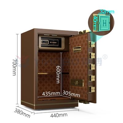 Casse-fort électronique de verrouillage pour la sécurité des bureaux 39 kg YB/N7-70
