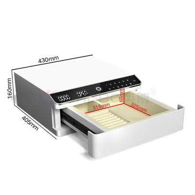 Fermeture d'empreintes digitales à couche unique, pare-feu, coffre-fort pour bijoux, avec ouverture automatique