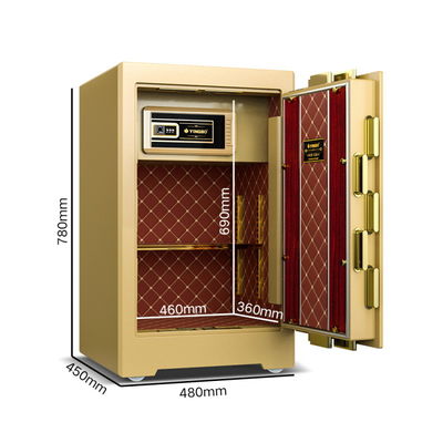 OEM 4 cu ft verrouillage d'empreintes digitales coffre-fort commercial H780mm YB/ZY-70
