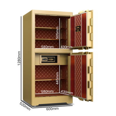 208±2 kg Caisse de sécurité OEM Luxe 4 voies ouvertes YB/ZY-120D