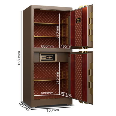 278 kg Double alarme Luxe Smart Commercial Safe Box Pour la sécurité YB/ZY-150D