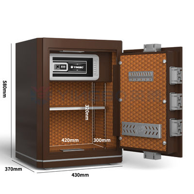 Fermeture numérique d'empreintes digitales, coffre-fort H580mm