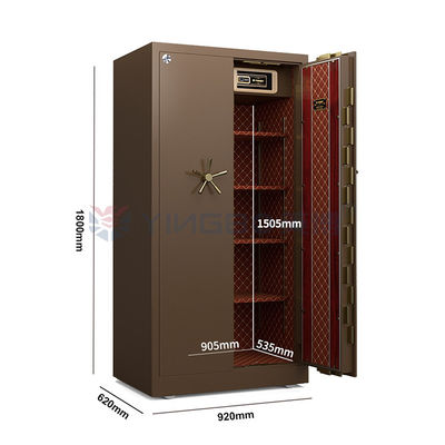 Porte sûre en acier mobile solide H1800mm de Cabinet de double alarme pour la sécurité