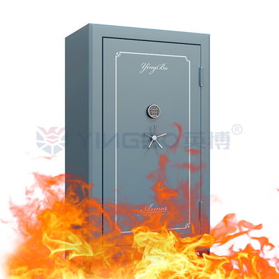 Coffre-fort électronique numérique antivol pour armes à feu et documents, boîte en métal ignifuge