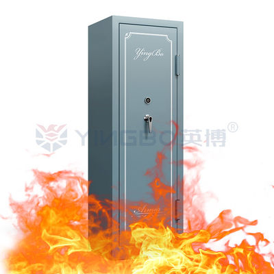 Haze Blue Color Design Gun Safe Box Fermeture à clé pour la sécurité