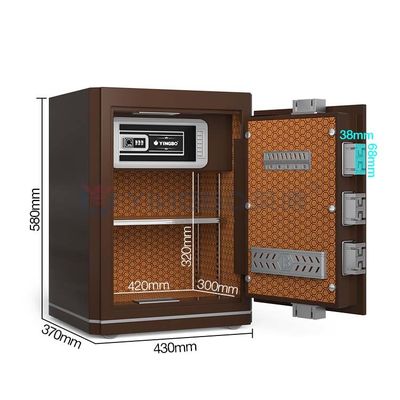 Hauteur 580 mm boîte de verrouillage personnalisée Double alarme