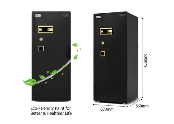 Fermeture d'empreintes digitales biométriques Jeux de montre Winder Safe Anti-vol pour la maison Jeux d'argent