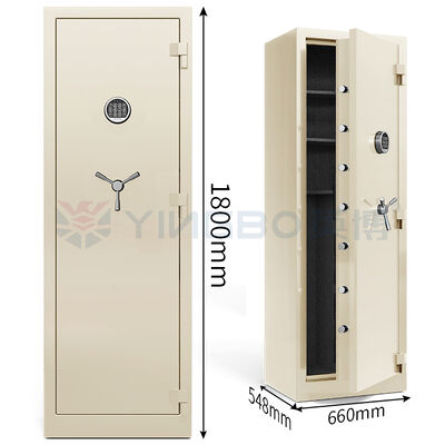 30 à 75 min Caisse sûre à pistolets résistant au feu Stockage organisé pour les fusils longs Pistols Munition