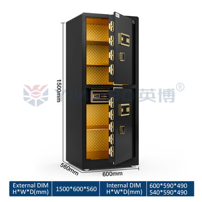 Casque à double compartiment Alarme à double compartiment Grand pour la maison / bureau