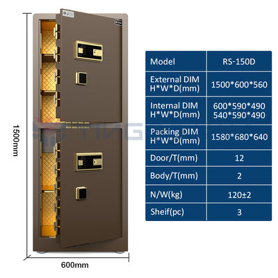 Avec ISO & CE7RoHS & boîte de sécurité à domicile brevetée Système d'alarme double intelligent 7 voies ouvertes