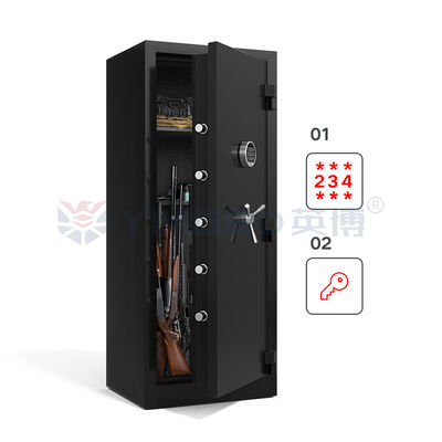 Grand coffre-fort pour armes à feu, coffre-fort pour protéger les armes à feu, coffre-fort anti-levier résistant au feu
