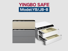 Empreinte digitale verrouillage bijoux coffre-fort boîte auto pop-up