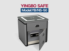 Chargement sans fil de coffre-fort intelligent gris YB/NS