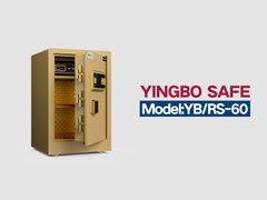YB/RS-60 empreintes digitales verrouiller les coffres-forts de la maison doré