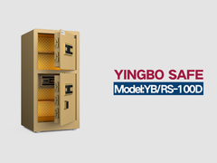 YB/RS-100D empreinte digitale verrouillez les coffres-forts en or