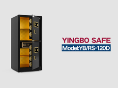 YB/RS-120D empreintes digitales verrouiller des coffres-forts à domicile noir