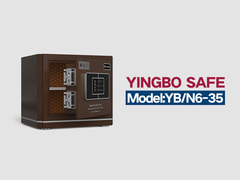 YB/N6-35 serrure d'empreintes digitales coffres-forts en acier massif