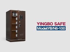 YB/N6-100 alarme intelligente à double alarme coffres-forts domestiques en acier massif