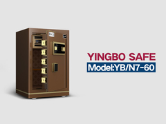 Casse-fort de bureau à double alarme H600 mm