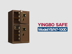 Coffre-fort de bureau de luxe en acier massif pour la sécurité YB/N7-100D