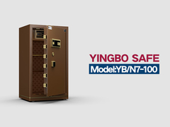 H1000mm en acier massif de luxe boîte de sécurité de bureau de café