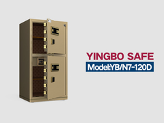 H1200mm Acier massif boîte de sécurité de bureau intelligente double alarme