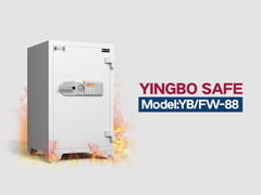 Boîte de sécurité à l'épreuve du feu YB/FW-88 blanche