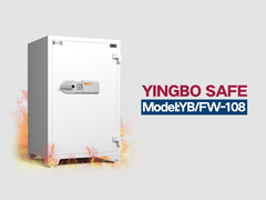 YB/FW- 108 coffre-fort ignifuge blanc