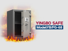 YB/FG-68 coffre-fort à l'épreuve du feu double couleur