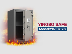 YB/FG-78 coffre-fort à l'épreuve du feu double couleur