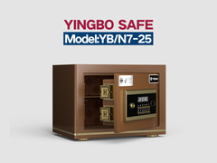 YB-N7-25-bouteille de coffre-fort de bureau-café verrou électronique