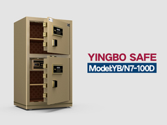YB-N7-100D - coffre-fort de bureau -verrou électronique en or