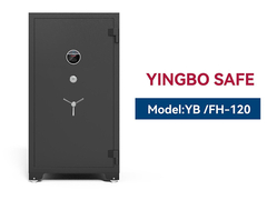 Introduire H1200mm édition limitée résistant au feu coffre-fort boîte de grande alarme système 360 degrés tamper pour Y