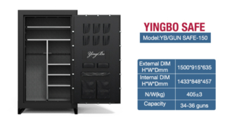 Mot de passe pistolet armoire coffre-fort pour pistolet coffre-fort pour pistolet coffre-fort antidéflagrant coffre-fort pour pistolet ignifuge
